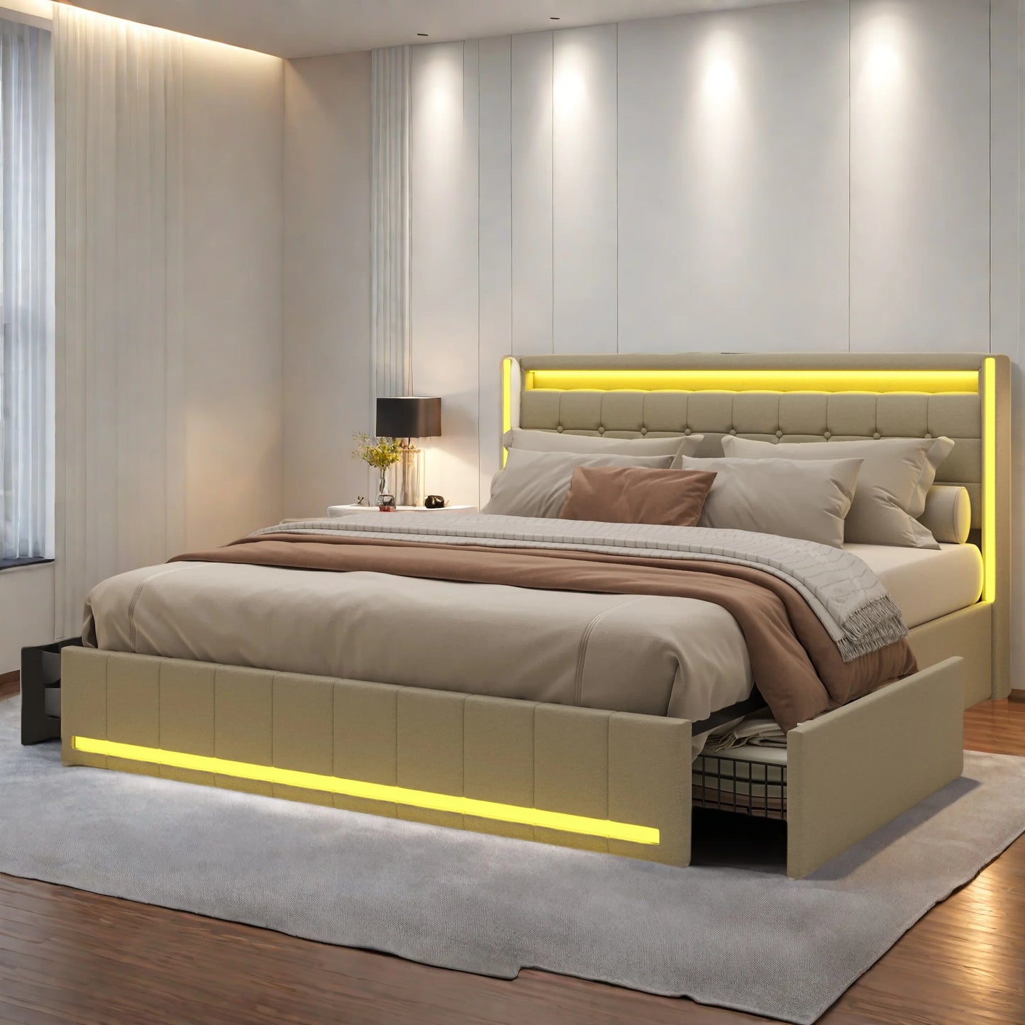 Upholstered Bed
