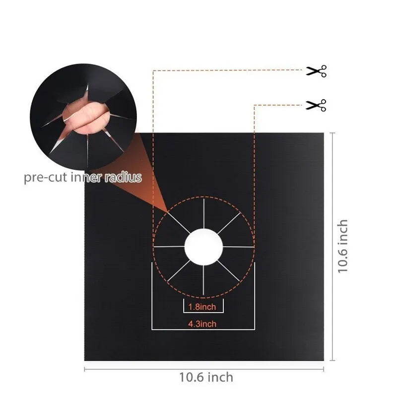 Piece Gas Stove Protector
