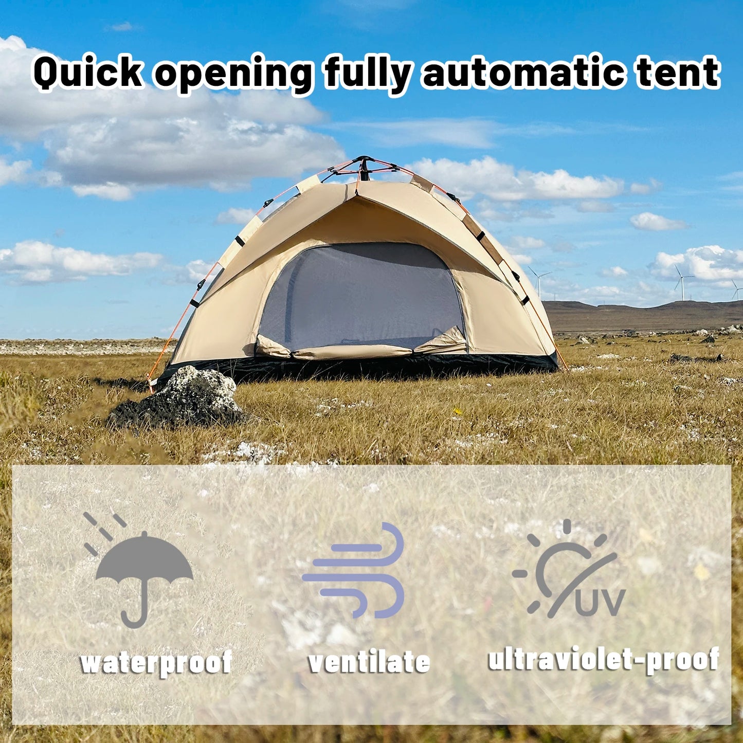 Rainproof Sunproof Tent