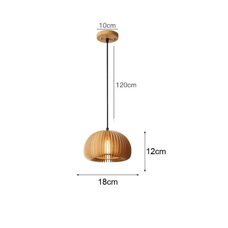 Bamboo Hanging Lamp Pendant