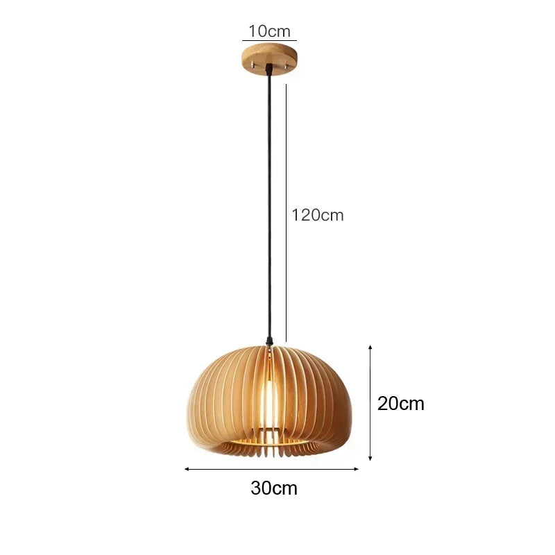 Bamboo Hanging Lamp Pendant
