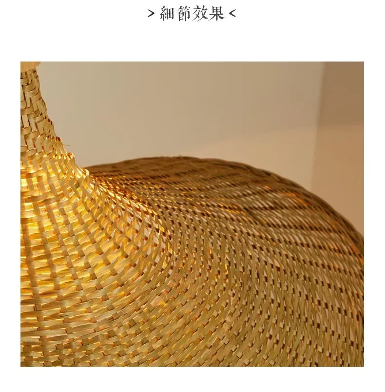 Bamboo Hanging Lamp Pendant