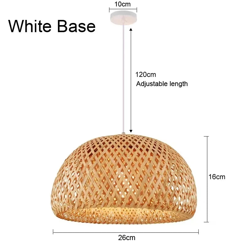 Bamboo Hanging Lamp Pendant