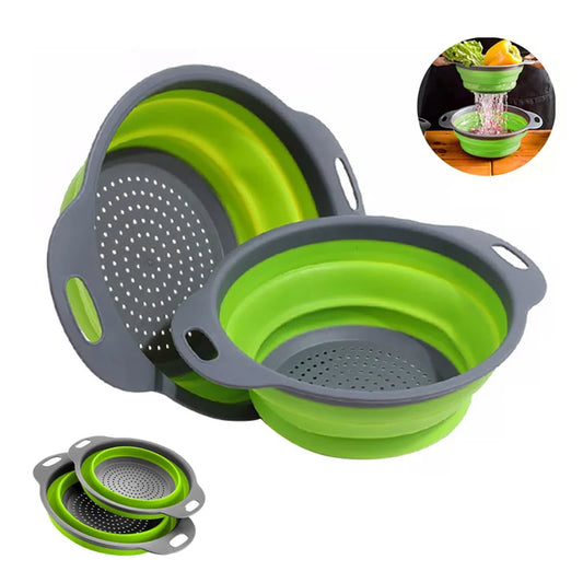 Silicone drainage basket
