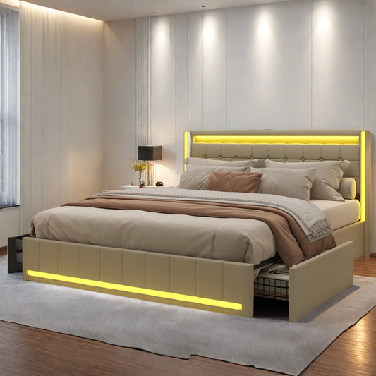 Upholstered Bed