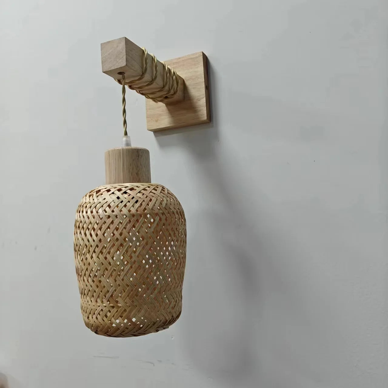Bamboo Hanging Lamp Pendant